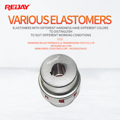 Oil Moisture Resistant Flexible Jaw Coupling Replacement For Mining Machinery